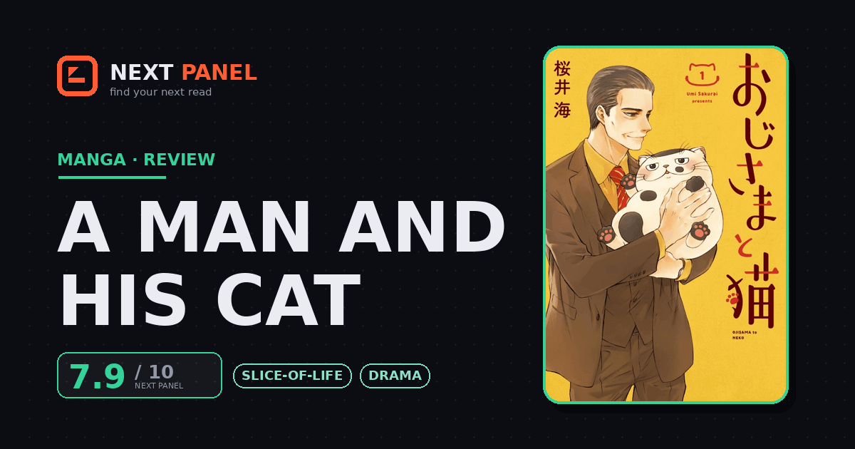 A Man and His Cat cover - Next Panel review