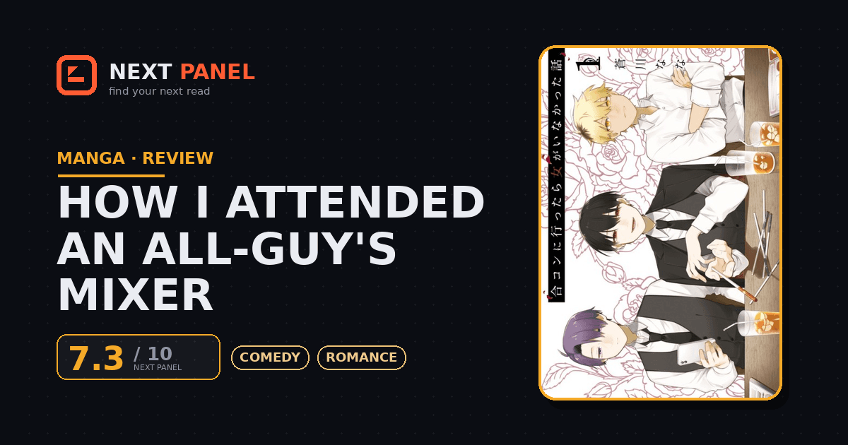 How I Attended an All-Guy's Mixer cover - Next Panel review