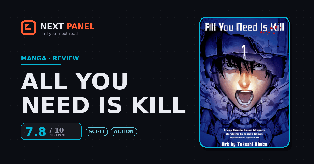 All You Need Is Kill cover - Next Panel review