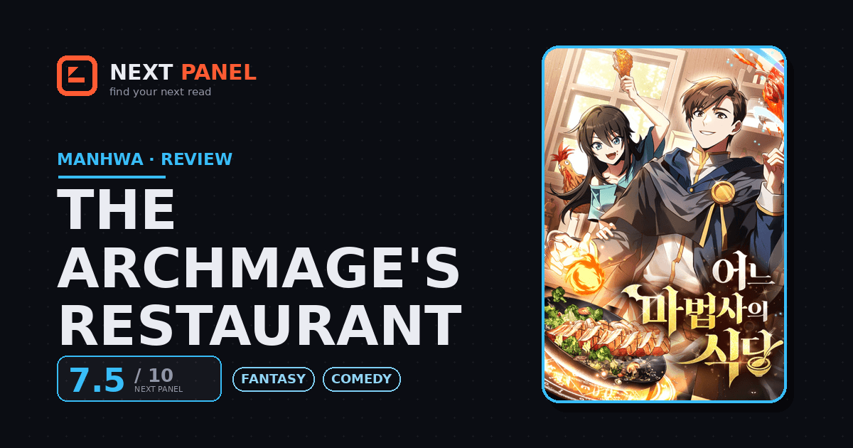 The Archmage's Restaurant cover - Next Panel review