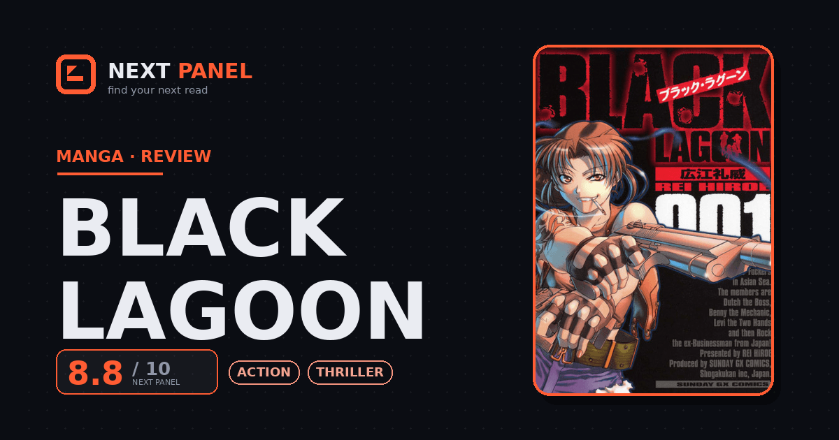 Black Lagoon cover - Next Panel review