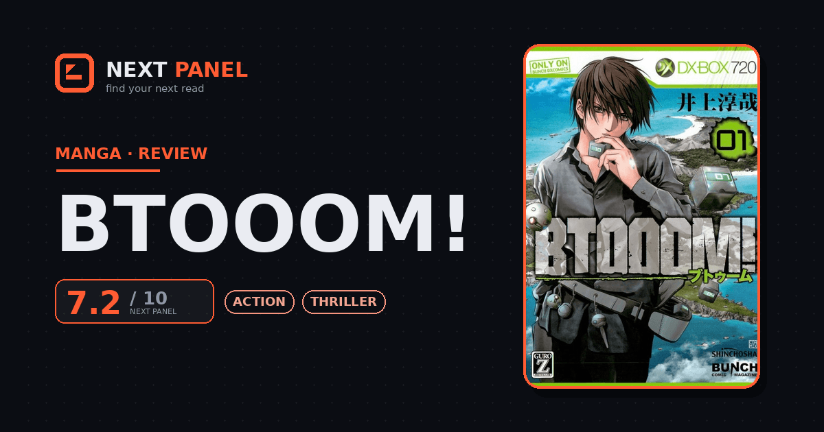 Btooom! cover - Next Panel review