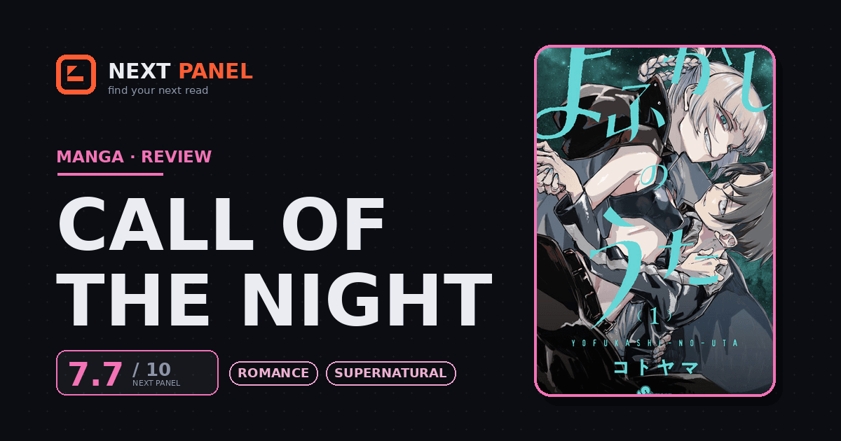 Call of the Night cover - Next Panel review