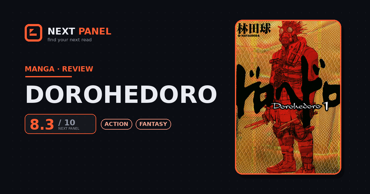 Dorohedoro cover - Next Panel review