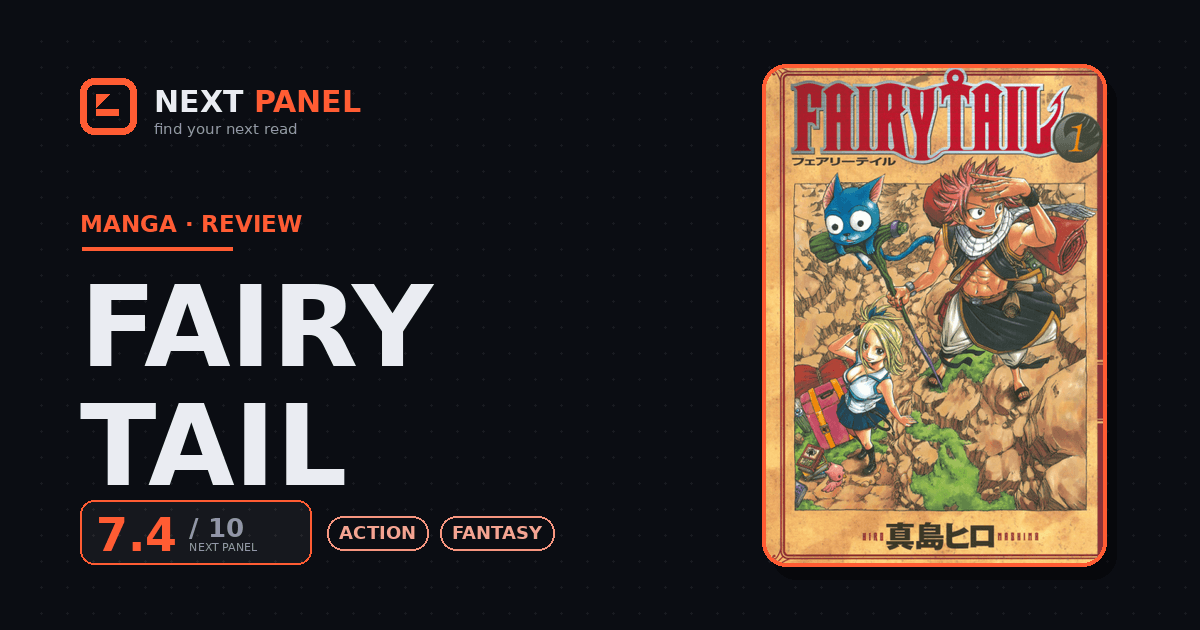 Fairy Tail cover - Next Panel review