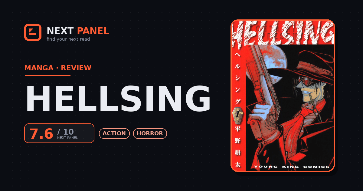 Hellsing cover - Next Panel review