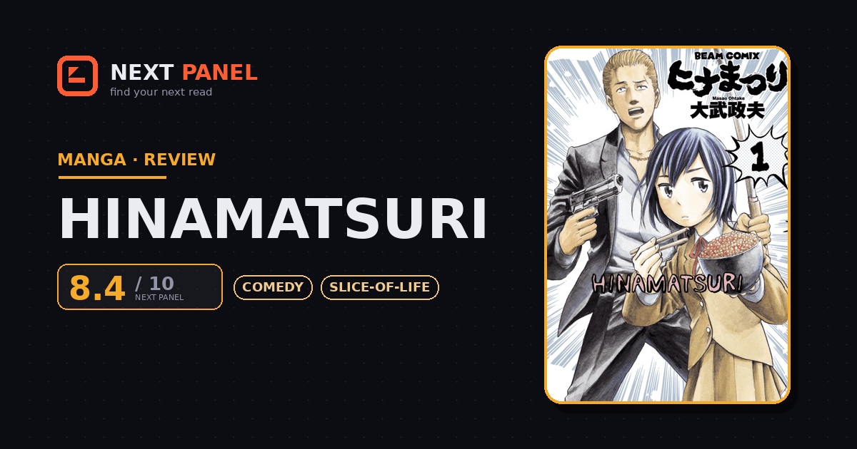 Hinamatsuri cover - Next Panel review