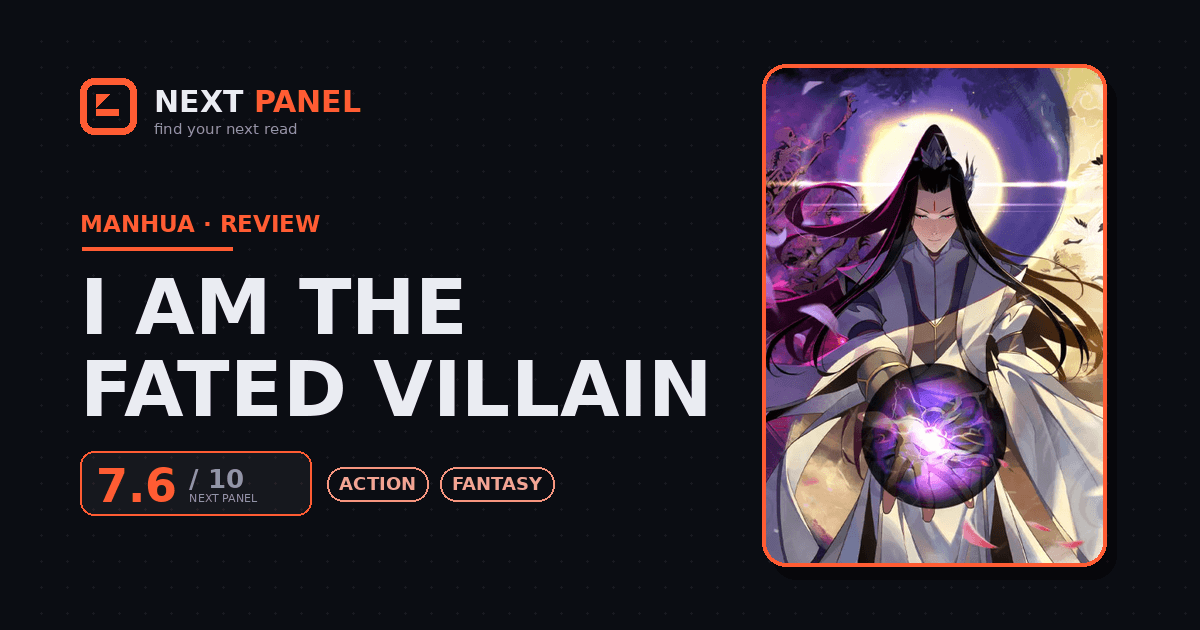 I Am The Fated Villain cover - Next Panel review