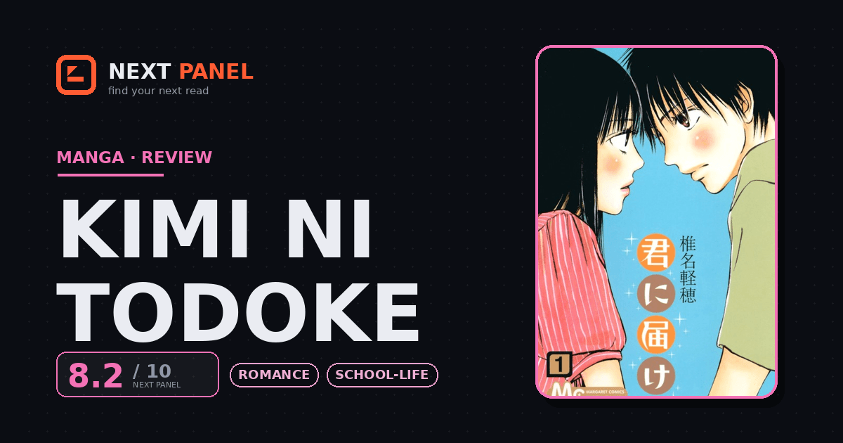 Kimi ni Todoke cover - Next Panel review