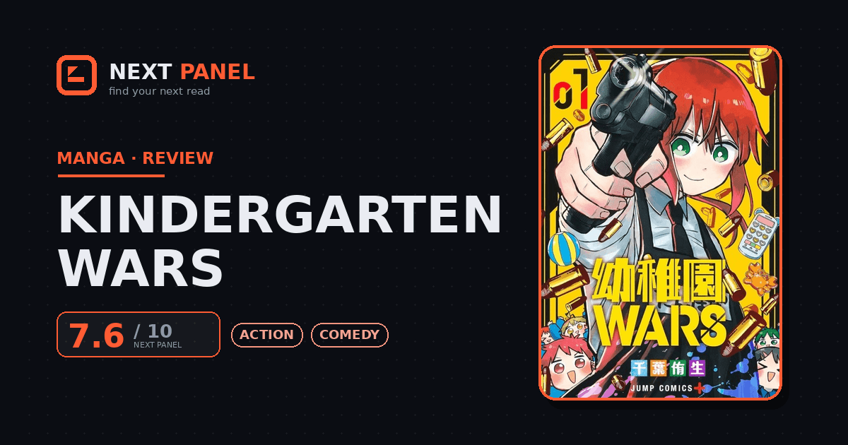 Kindergarten Wars cover - Next Panel review