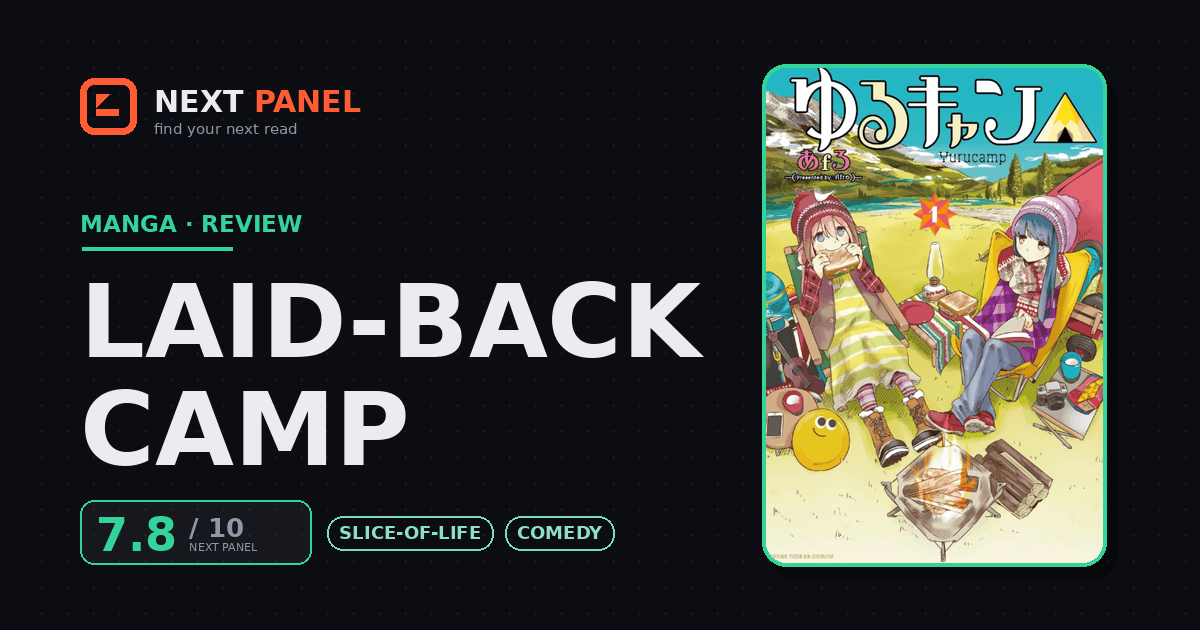 Laid-Back Camp cover - Next Panel review