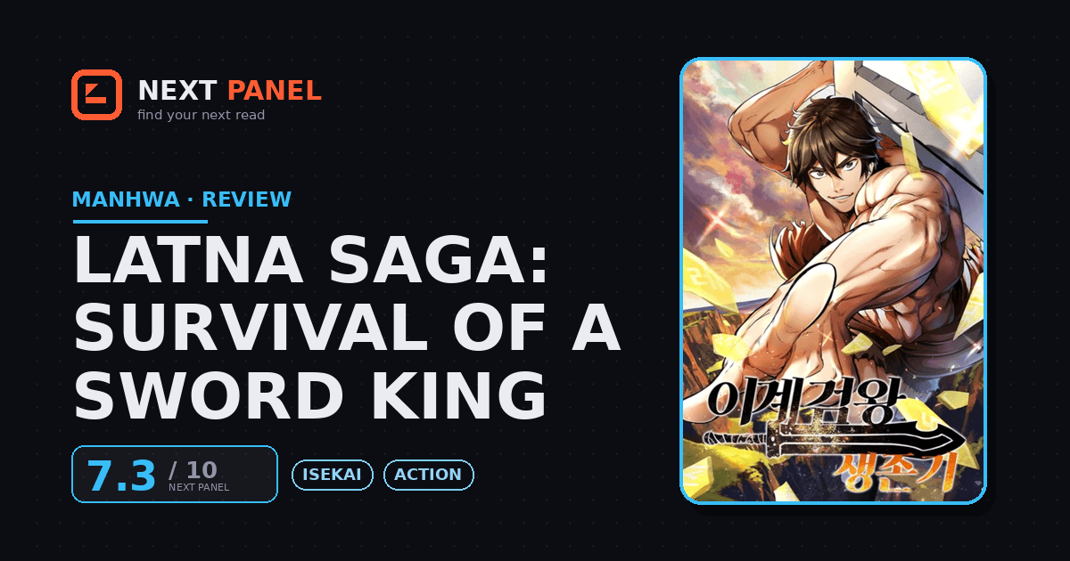 Latna Saga: Survival of a Sword King cover - Next Panel review