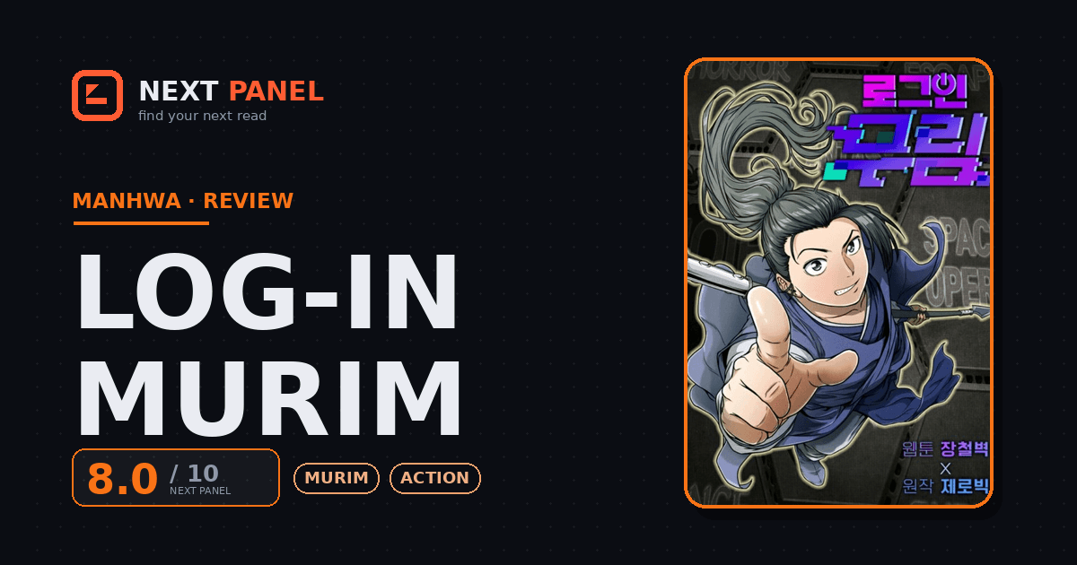 Log-in Murim cover - Next Panel review