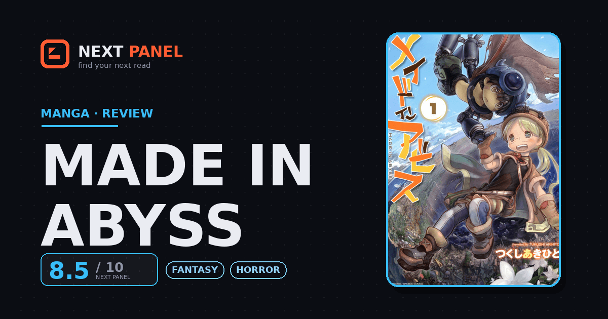Made in Abyss cover - Next Panel review