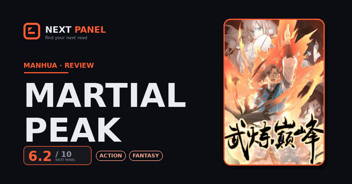 Martial Peak cover - Next Panel review