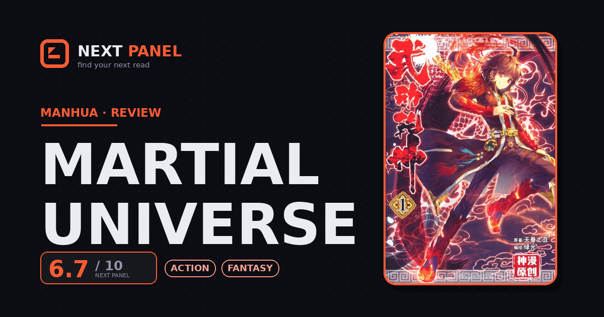 Martial Universe cover - Next Panel review