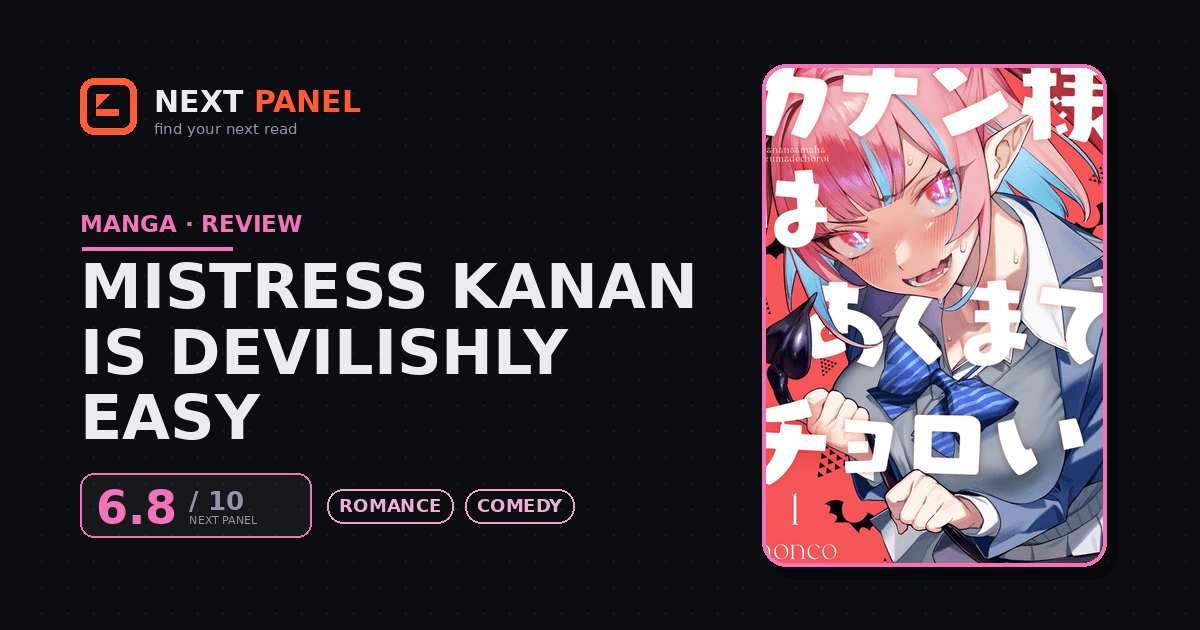 Mistress Kanan is Devilishly Easy cover - Next Panel review