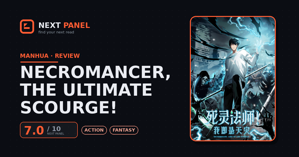 Necromancer, the Ultimate Scourge! cover - Next Panel review