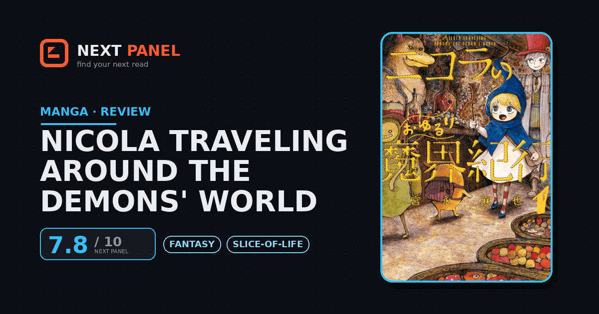 Nicola Traveling Around the Demons' World cover - Next Panel review
