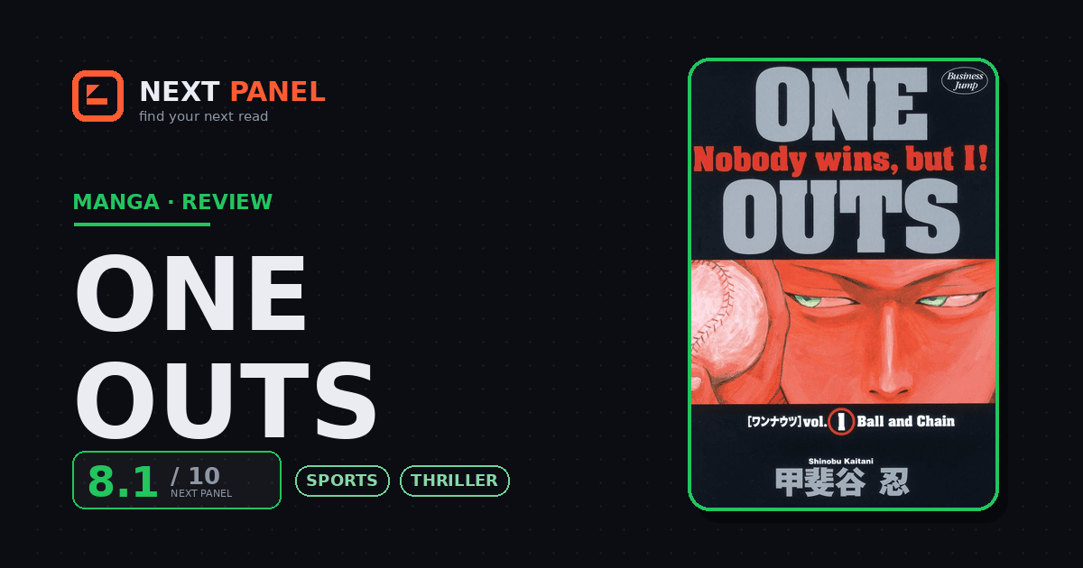 One Outs cover - Next Panel review