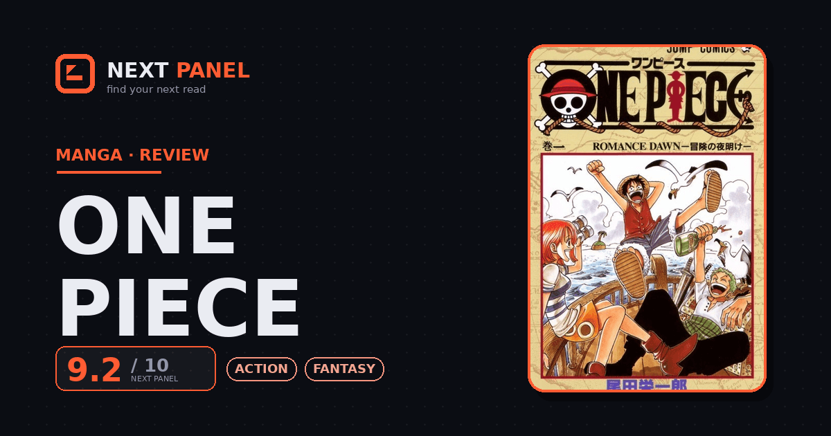 One Piece cover - Next Panel review