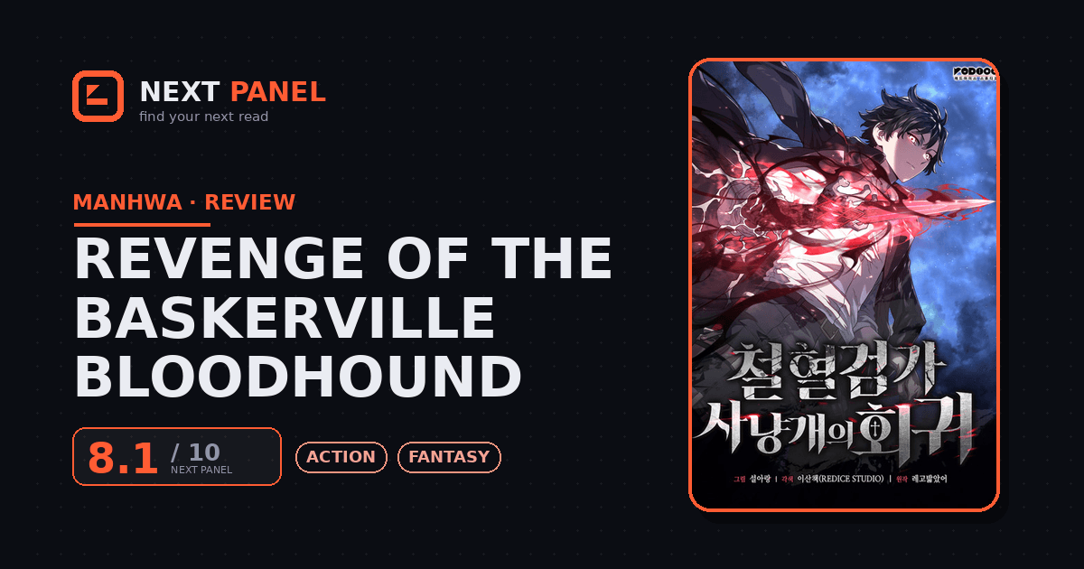 Revenge of the Baskerville Bloodhound cover - Next Panel review