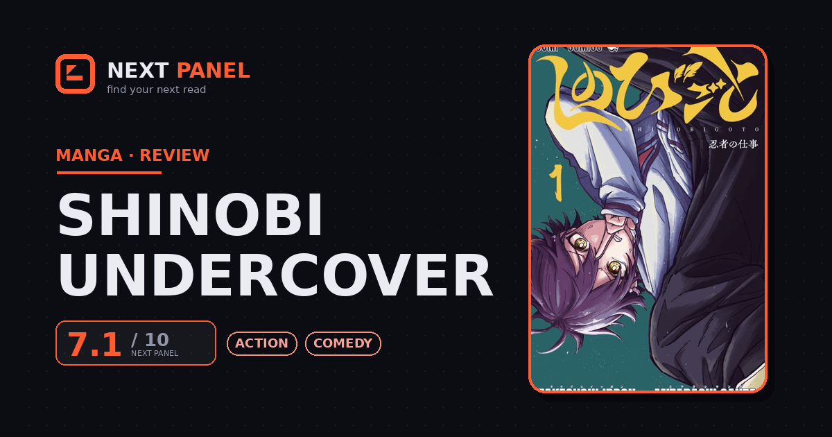 Shinobi Undercover cover - Next Panel review