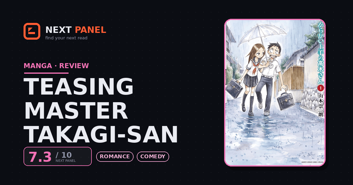 Teasing Master Takagi-san cover - Next Panel review