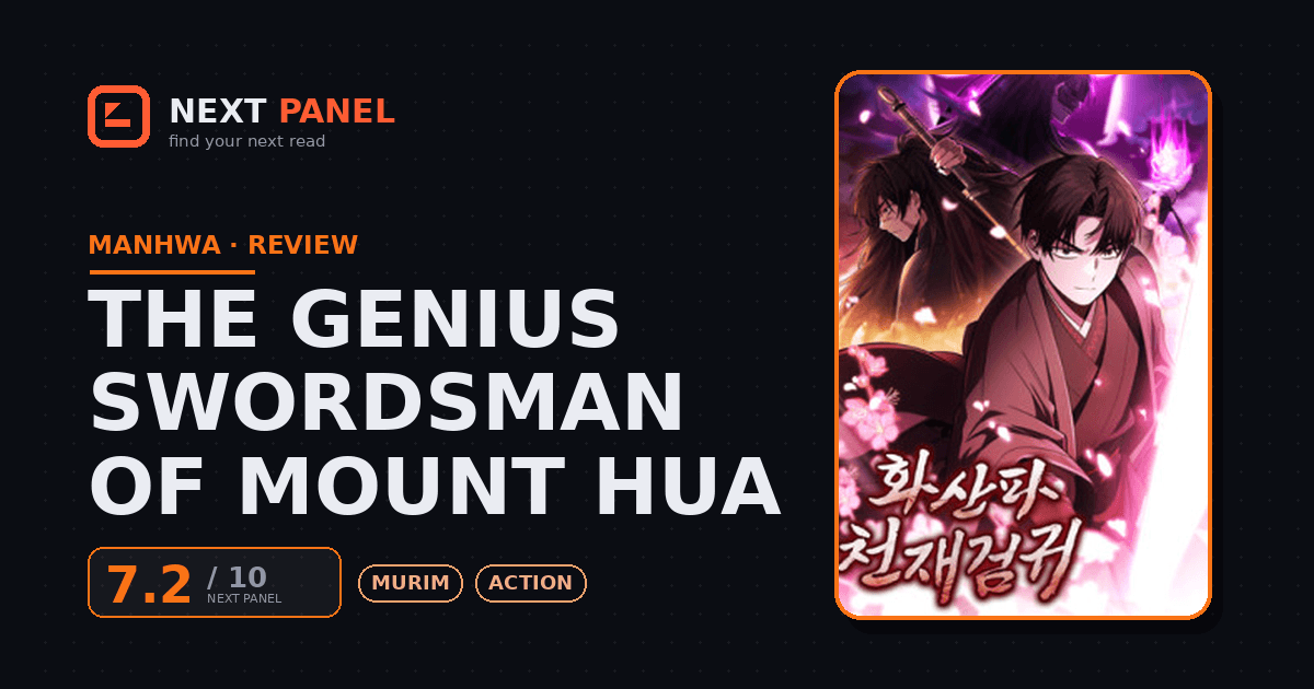 The Genius Swordsman of Mount Hua cover - Next Panel review