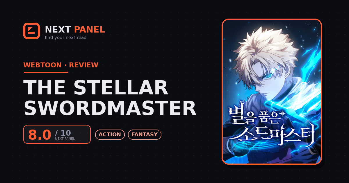 The Stellar Swordmaster cover - Next Panel review
