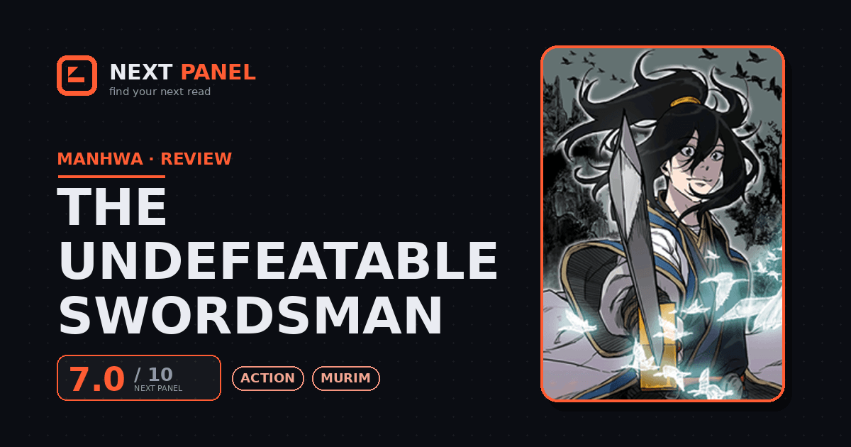 The Undefeatable Swordsman cover - Next Panel review