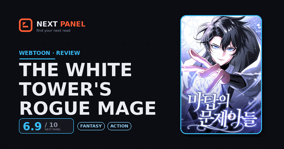 The White Tower's Rogue Mage cover - Next Panel review