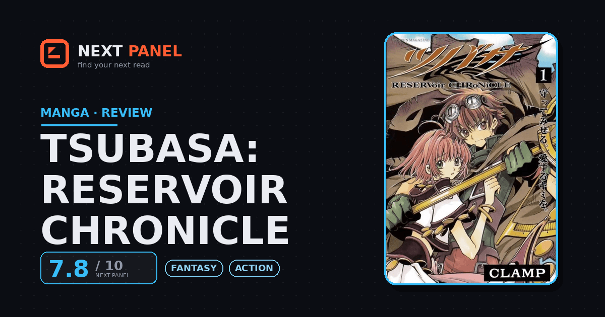 Tsubasa: RESERVoir CHRoNiCLE cover - Next Panel review