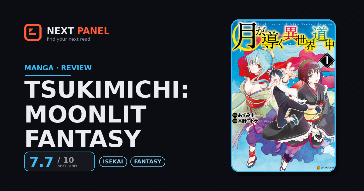 Tsukimichi: Moonlit Fantasy cover - Next Panel review