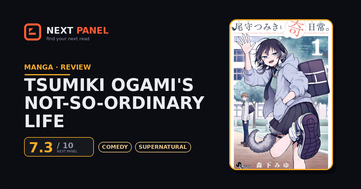 Tsumiki Ogami's Not-So-Ordinary Life cover - Next Panel review