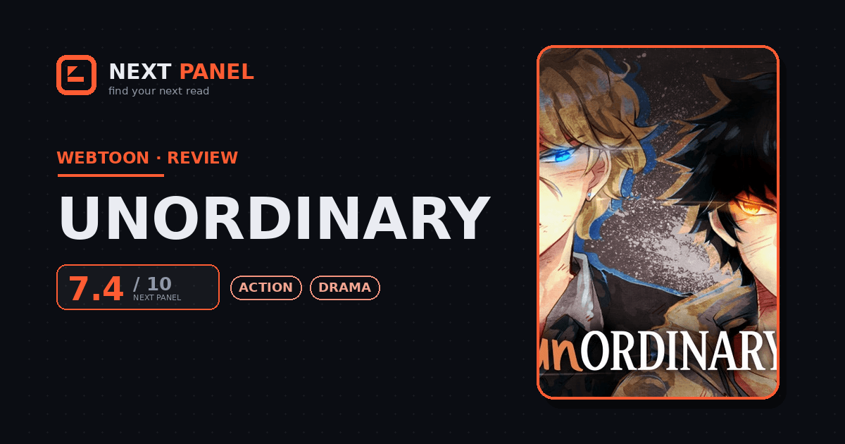 unOrdinary cover - Next Panel review