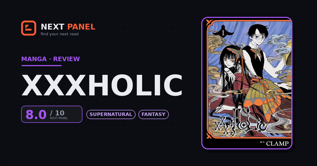 xxxHOLiC cover - Next Panel review