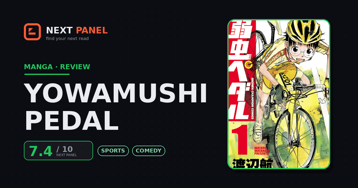 Yowamushi Pedal cover - Next Panel review