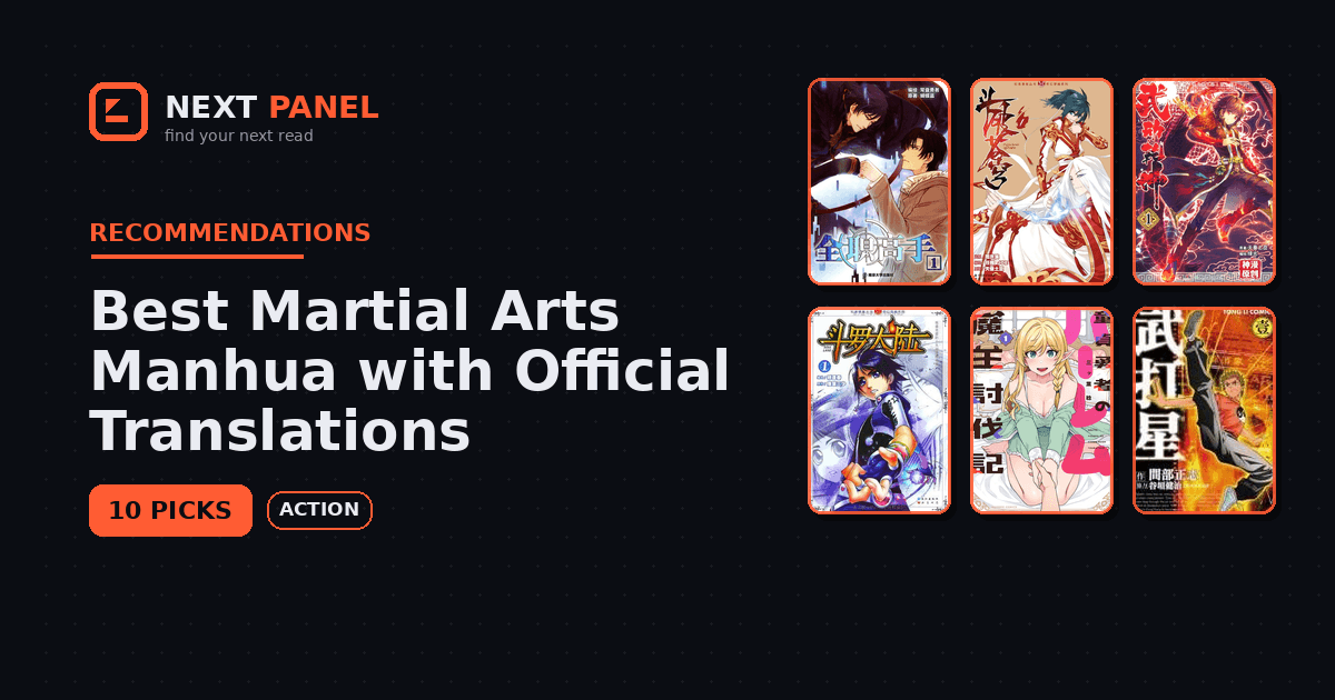 Best Martial Arts Manhua with Official Translations — Next Panel recommendation