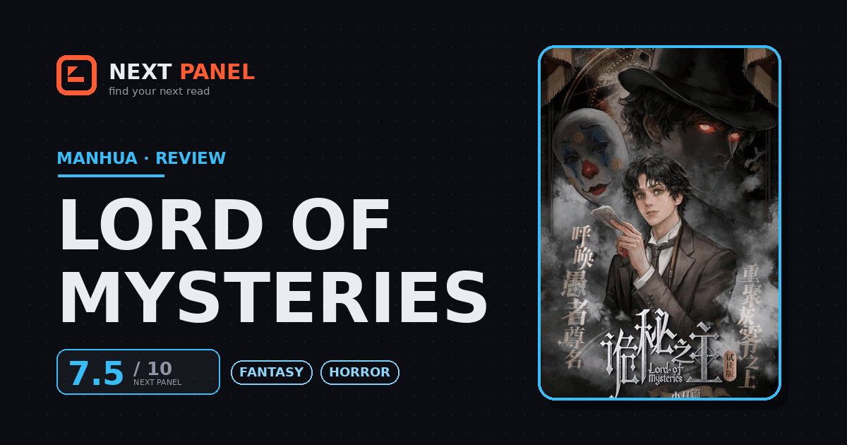 Lord of Mysteries cover - Next Panel review