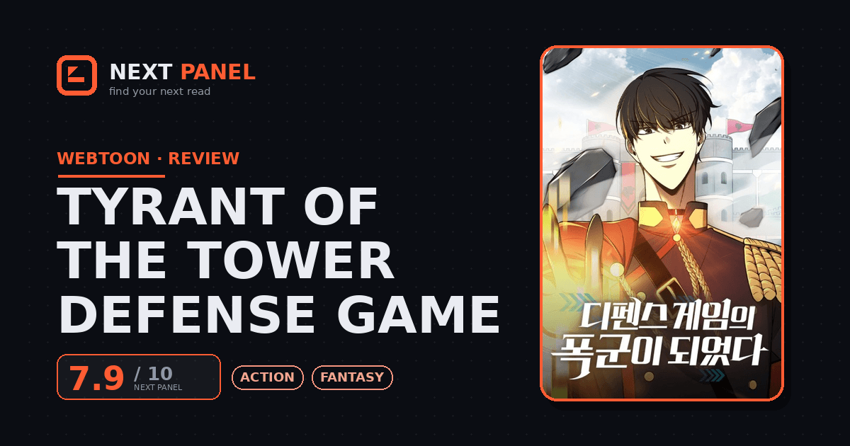 Tyrant of the Tower Defense Game cover - Next Panel review