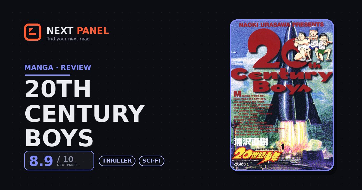 20th Century Boys cover - Next Panel review