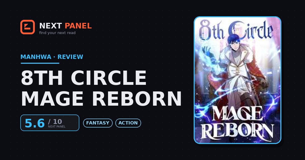8th Circle Mage Reborn cover - Next Panel review