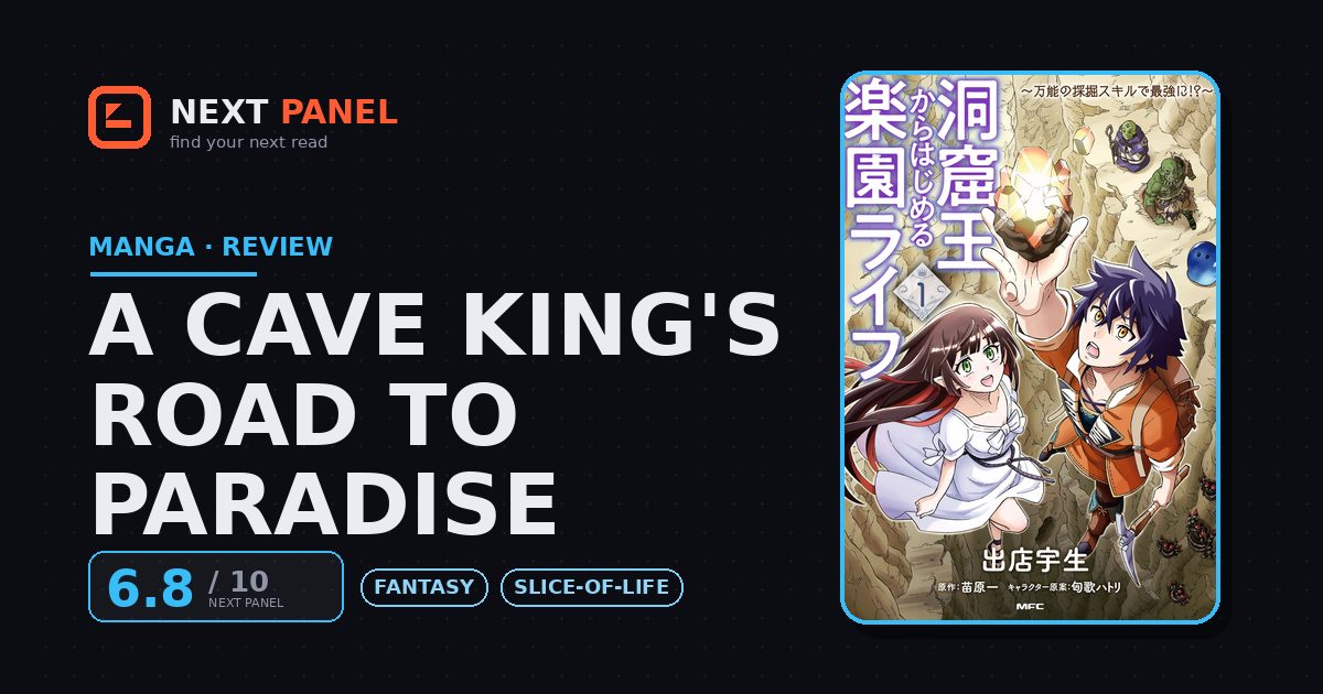 A Cave King's Road to Paradise cover - Next Panel review