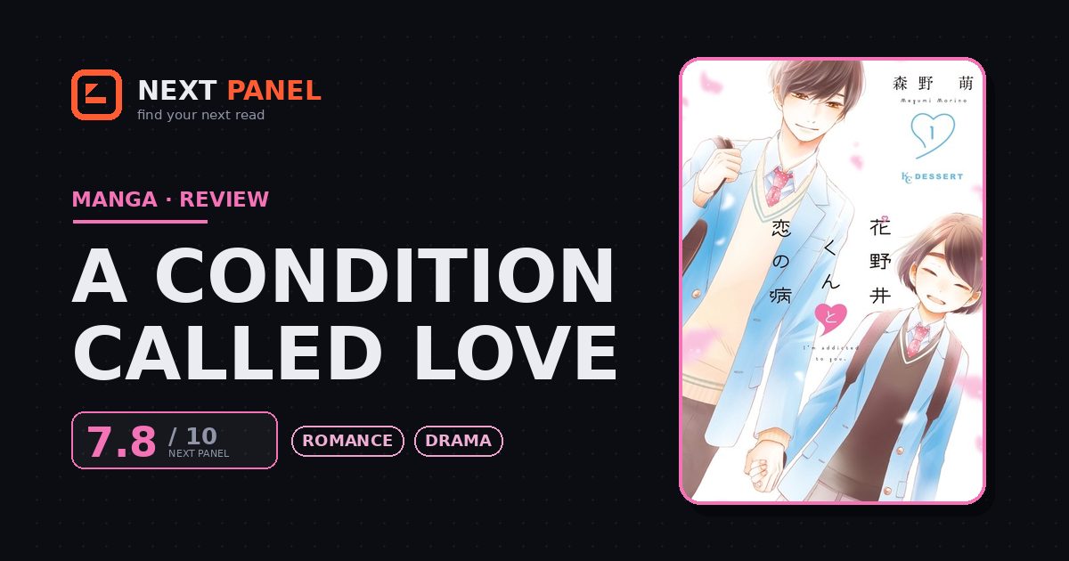 A Condition Called Love cover - Next Panel review