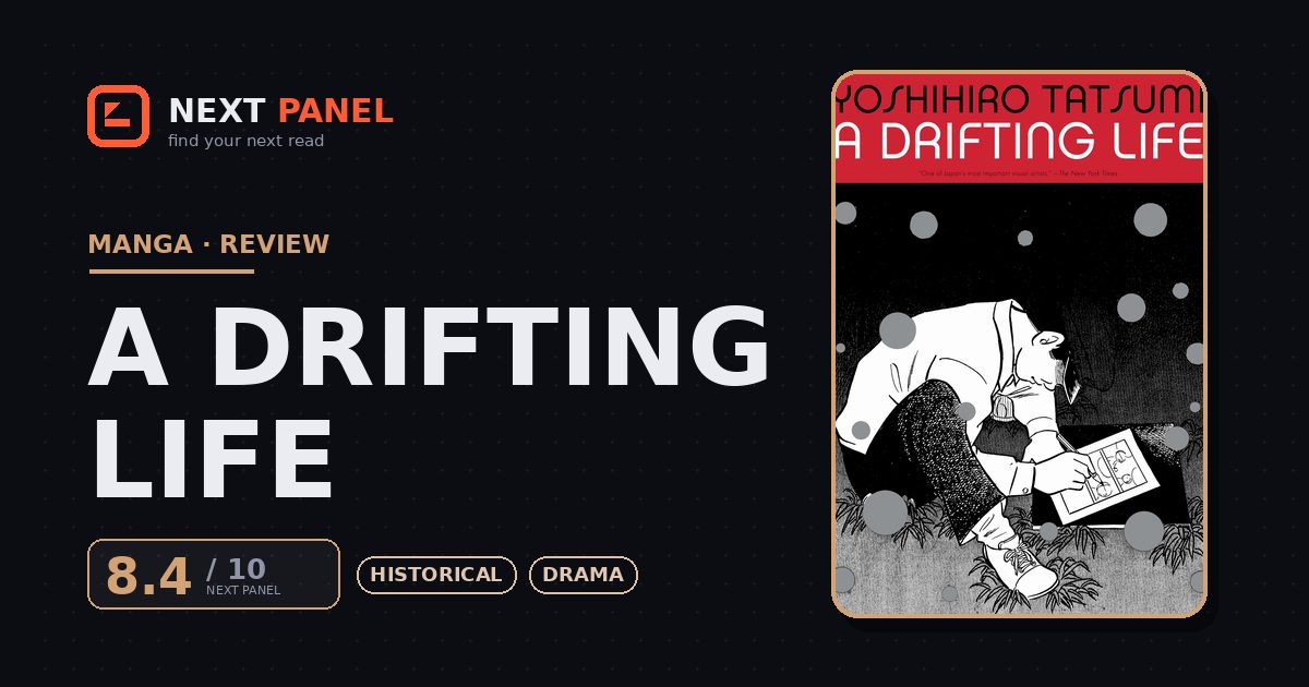 A Drifting Life cover - Next Panel review