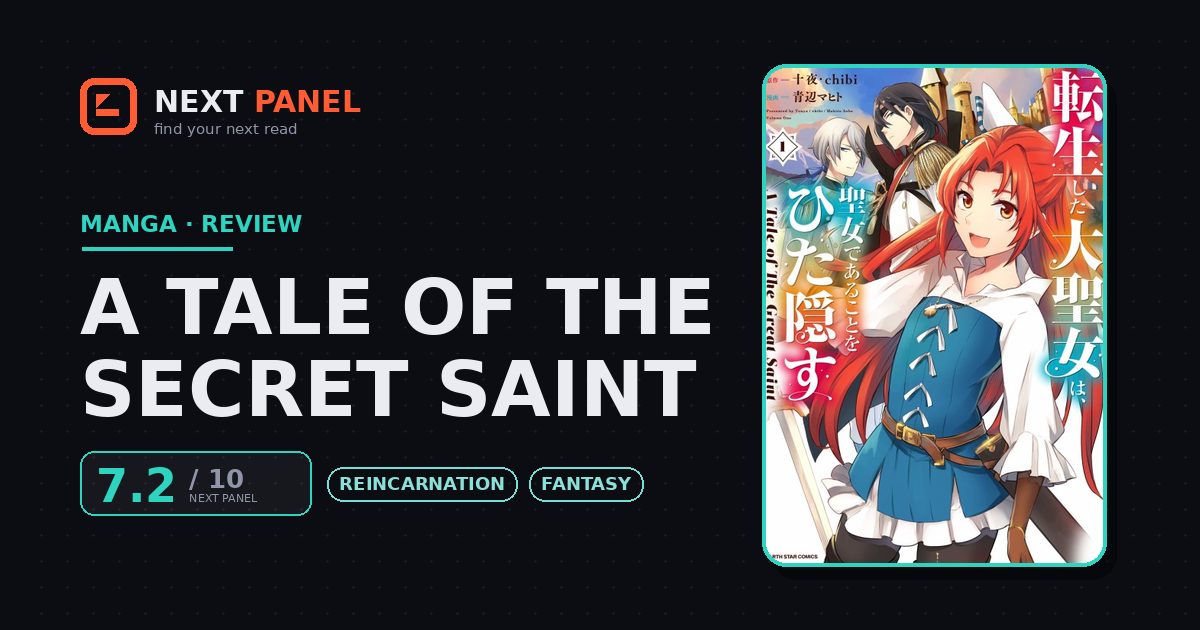 A Tale of the Secret Saint cover - Next Panel review