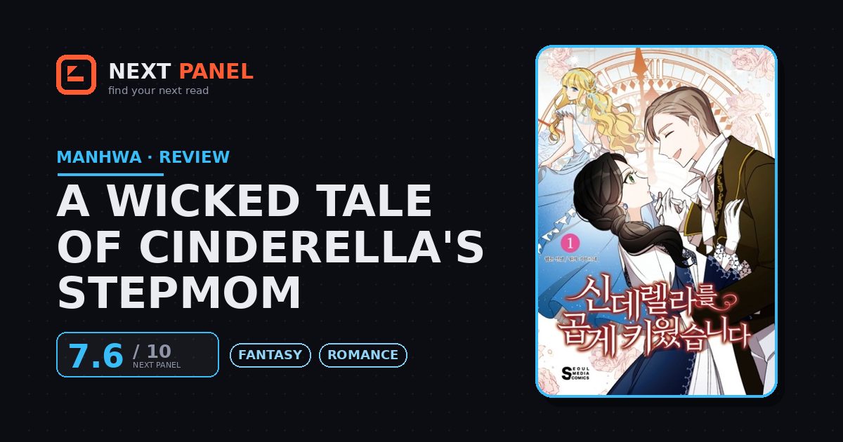 A Wicked Tale of Cinderella's Stepmom cover - Next Panel review