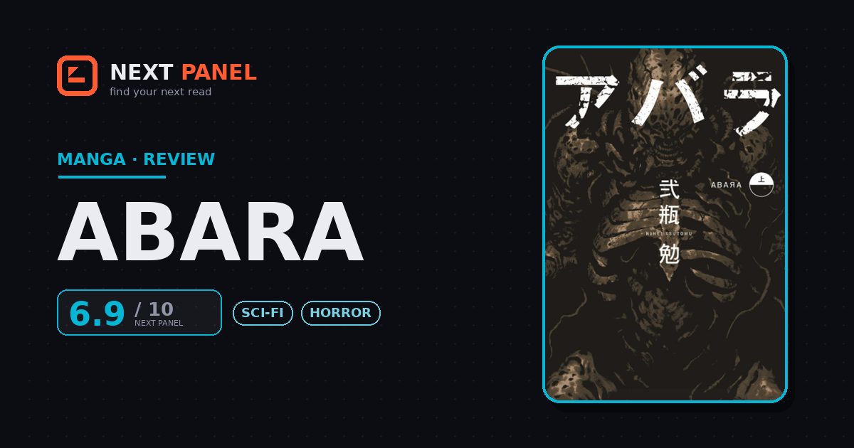 Abara cover - Next Panel review