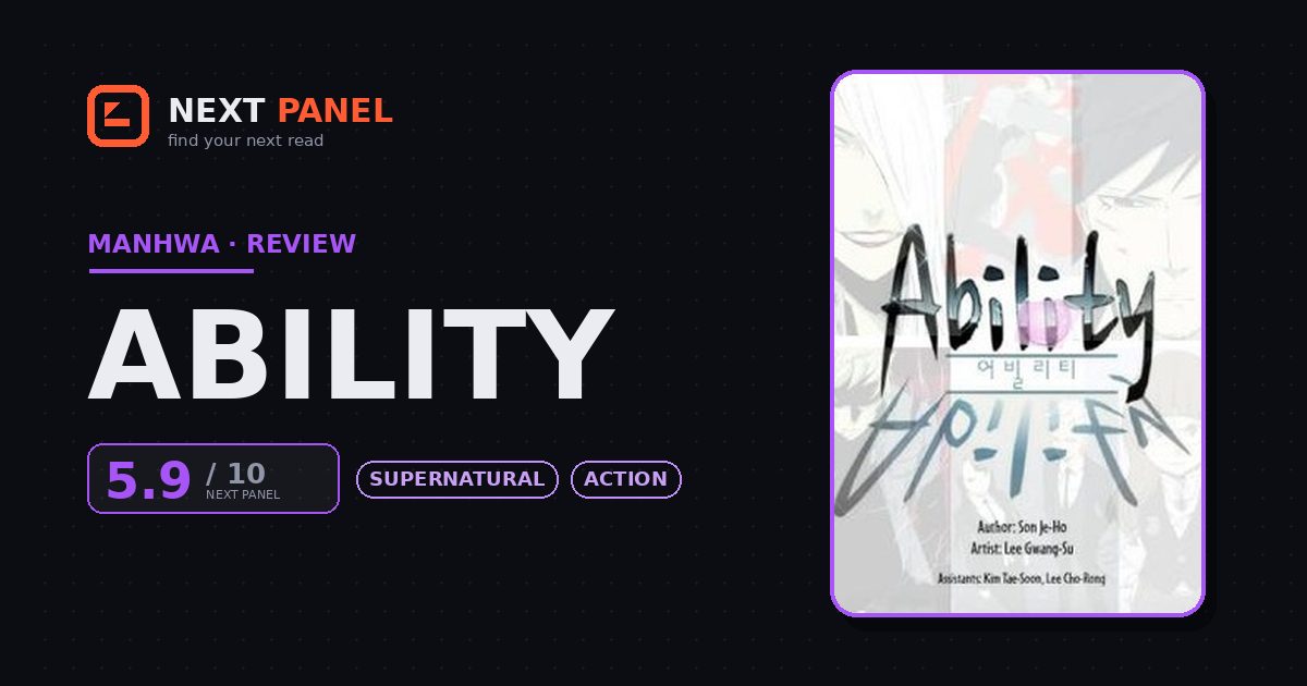 Ability cover - Next Panel review